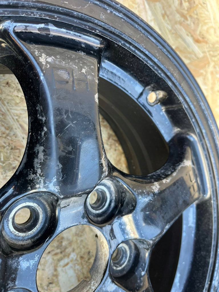 1x Alufelge 16 Zoll 6.5" 5x114.3 45ET Glanz Schwarz 52910-G5140 Kia I Rim Wheel FEL5416608840aa
