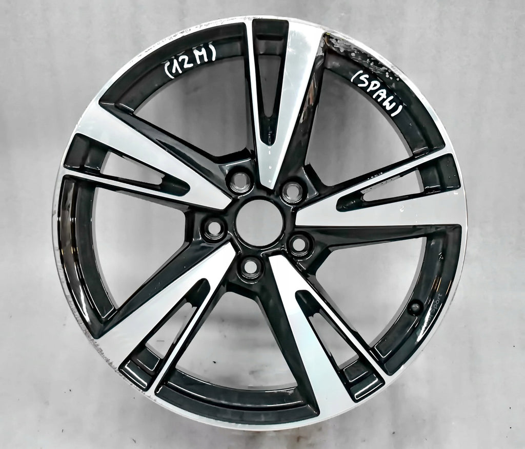 1x Alufelge 18 Zoll 8.0" 5x112 46ET Glanz Schwarz 8Y0601025N Audi Rim Wheel