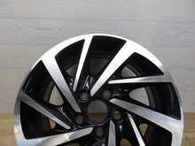 Load image into Gallery viewer, 1x Alufelge 16 Zoll 6.5&quot; 5x112 48ET Glanz Schwarz 5TA601025 VW Touran Rim Wheel