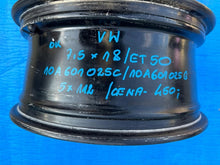 Laden Sie das Bild in den Galerie-Viewer, 1x Alufelge 18 Zoll 7.5" 5x112 50ET 10A601025C VW Rim Wheel FEL3193963948tb
