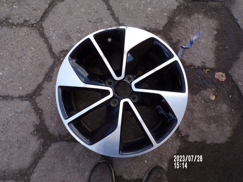 1x Alufelge 16 Zoll 6.5" 4x100 44ET 403005471R Renault Clio IV Captur Rim Wheel