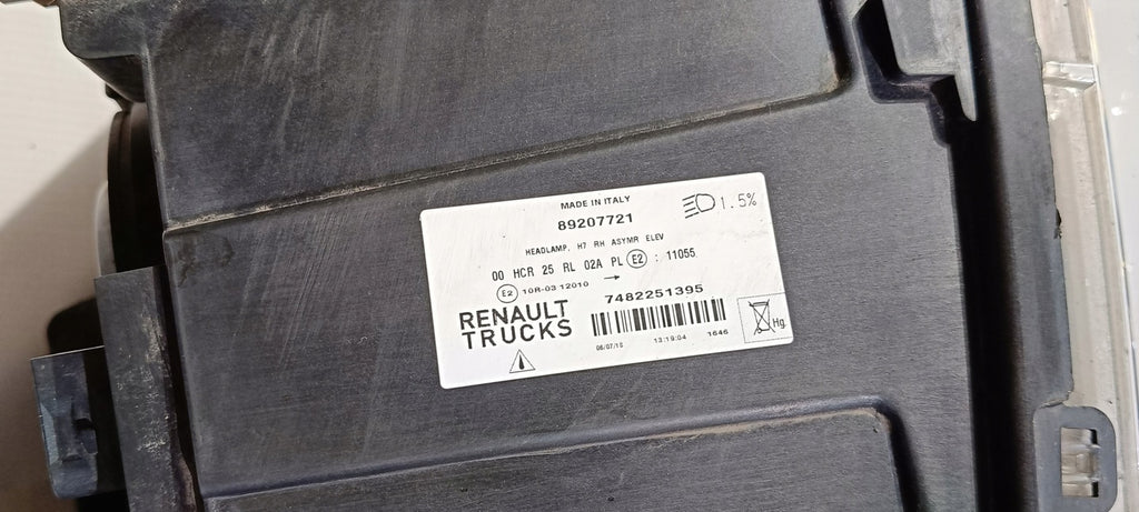 Frontscheinwerfer Renault 89207721 Rechts Scheinwerfer Headlight SCH8566911677yu