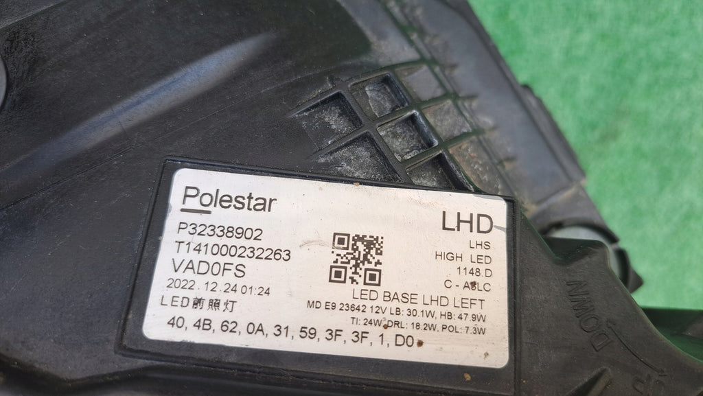 Frontscheinwerfer Polestar P32338902 Links Scheinwerfer Headlight