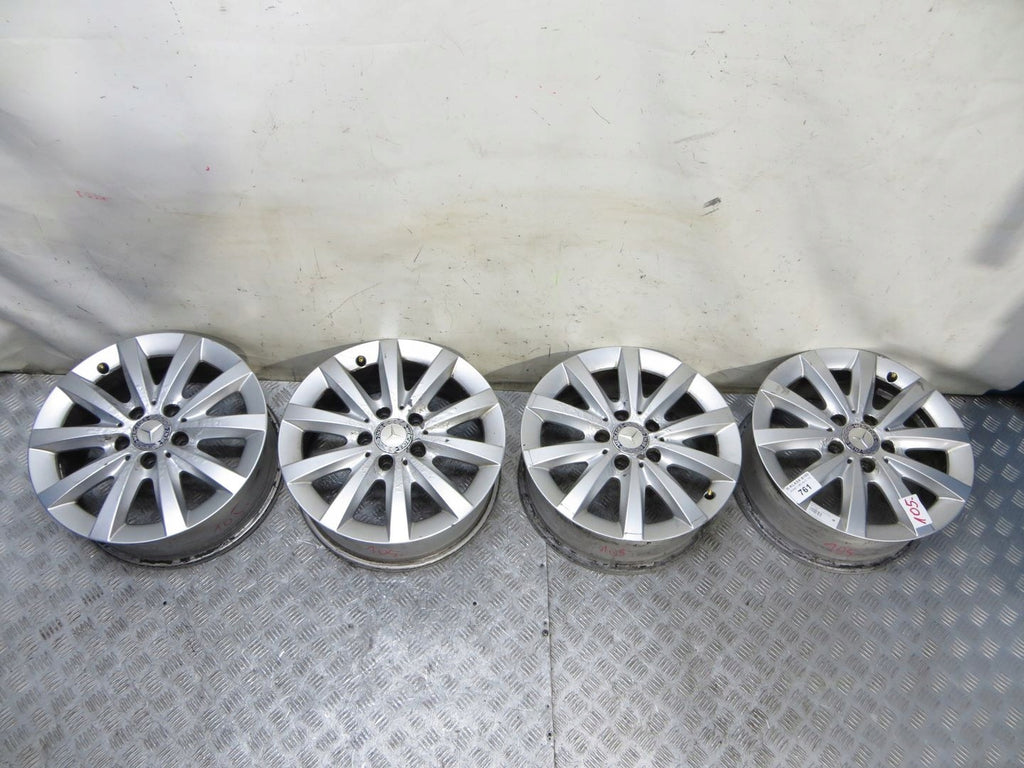 4x Alufelge 16 Zoll 6.5" 5x112 A2464010202 Mercedes-Benz W246 Rim Wheel FEL6170467273aa