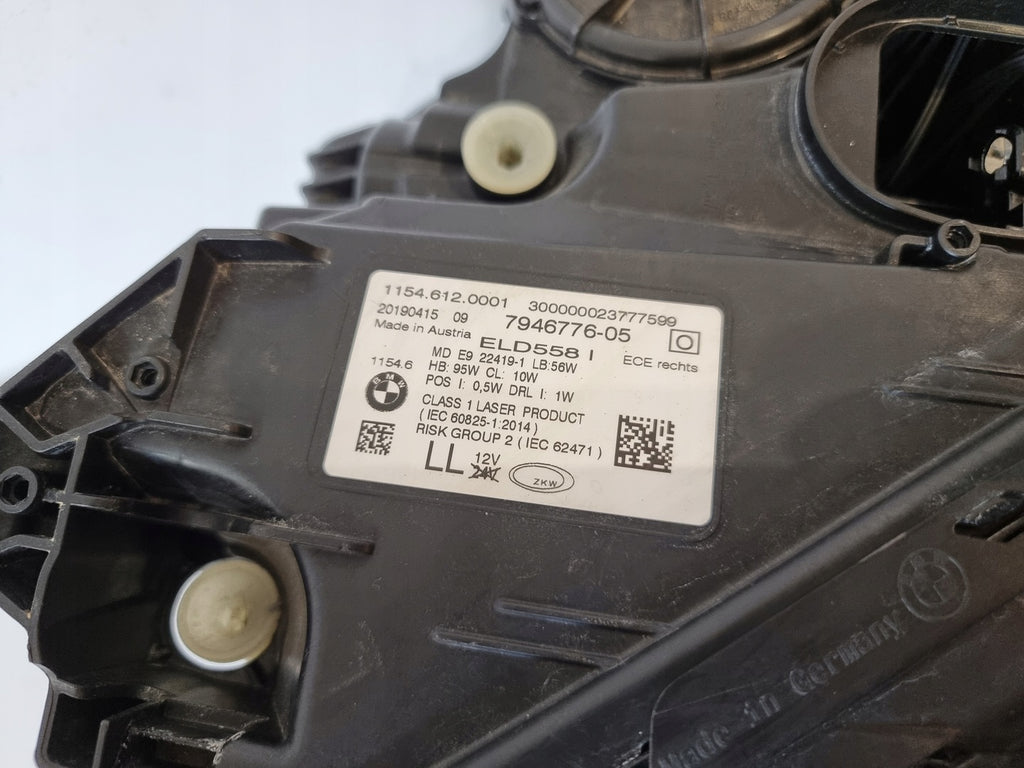 Frontscheinwerfer BMW 7 G11 G12 7946776-05 Laser Rechts Scheinwerfer Headlight SCH8020442448ds