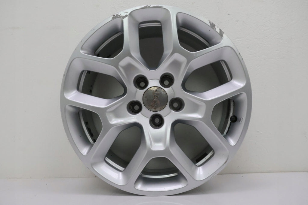 1x Alufelge 17 Zoll 7.0" 5x110 40ET Glanz Silber 735577525 Jeep Renegade FEL5111366840br