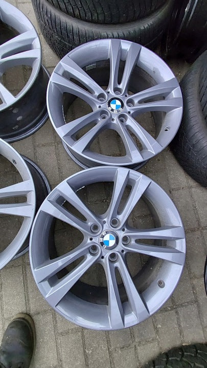 4x Alufelge 18 Zoll 8.0" 5x120 34ET Glanz Schwarz 6796247 BMW F30 Mg Rim Wheel FEL1098764647xv
