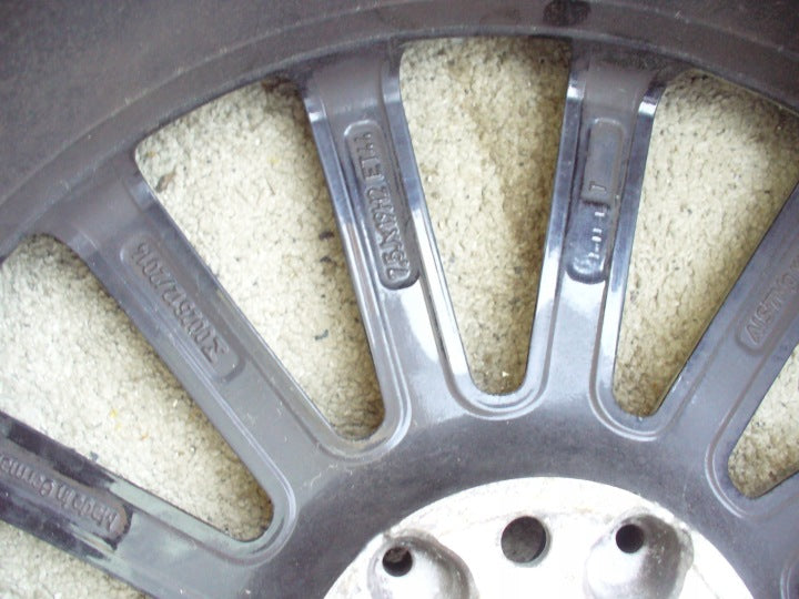 1x Alufelge 19 Zoll 7.5" 5x112 33ET A2054015400 87169090 Mercedes-Benz W205 FEL3171911043bi