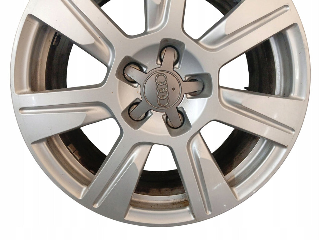 1x Alufelge 17 Zoll 7.0" 5x112 45ET Schwarz 4F0601025CB Audi A6 C6 Rim Wheel FEL9579536731fx
