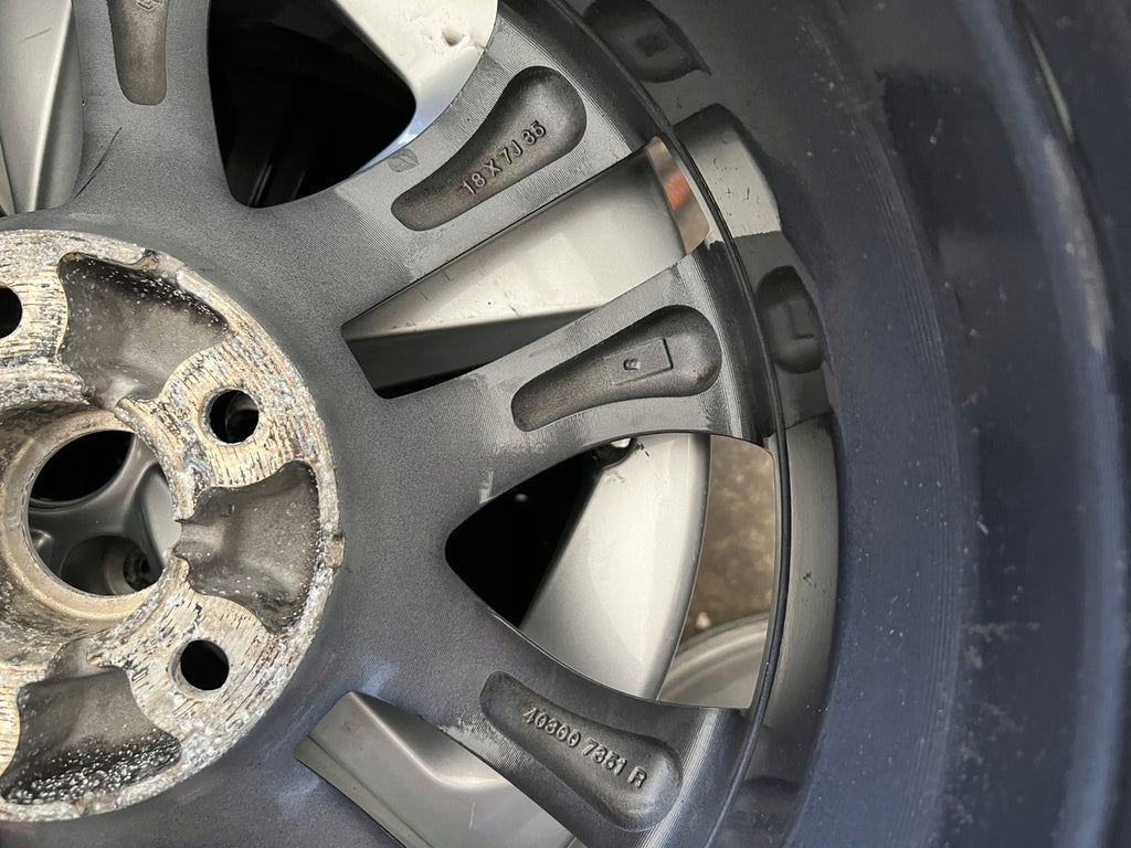 1x Alufelge 18 Zoll 7.0" 5x114.3 403007351R Renault Talisman Kadjar Rim Wheel