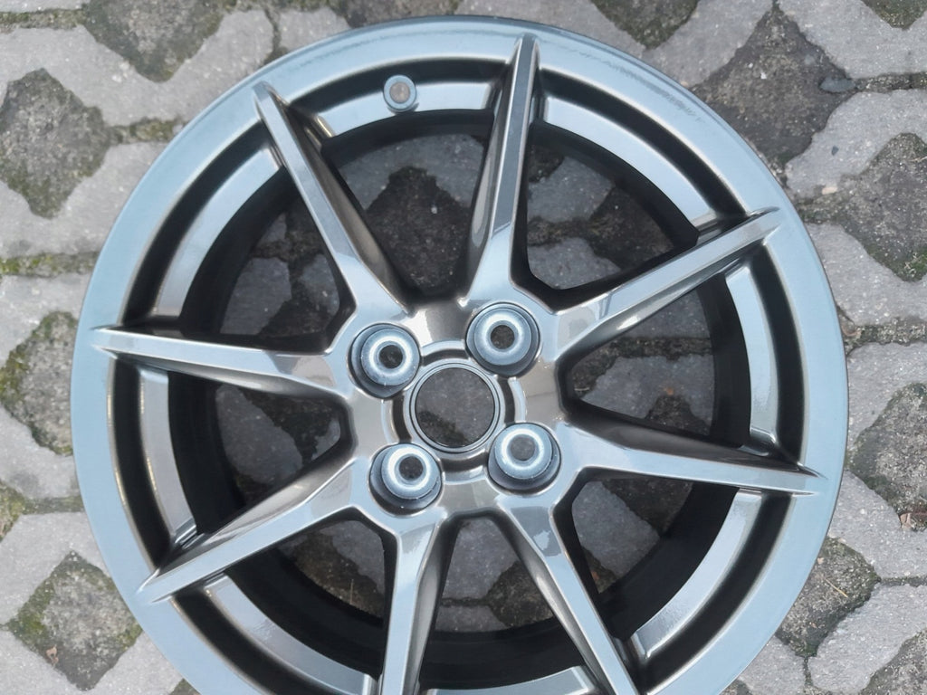 1x Alufelge 16 Zoll 6.5" 4x100 45ET Glanz Grau 99656560 Mazda Mx-5 Rim Wheel FEL6951856283sr