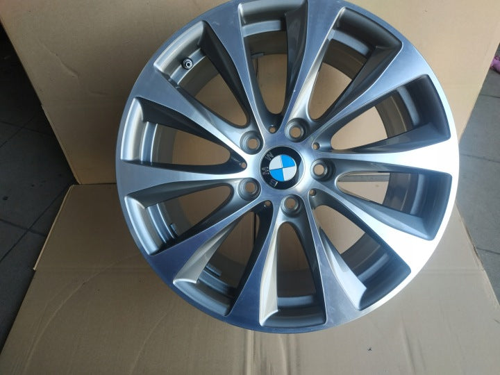 1x Alufelge 18 Zoll 8.0" 5x120 52ET Matt Silber 6796217 BMW 1 F21 F20 Rim Wheel FEL5732086347er