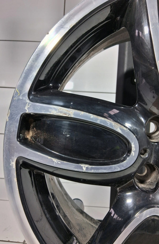1x Alufelge 18 Zoll 7.0" 5x112 54ET Glanz Schwarz 6855115 Mini F56 F55 Rim Wheel FEL3938793194zn