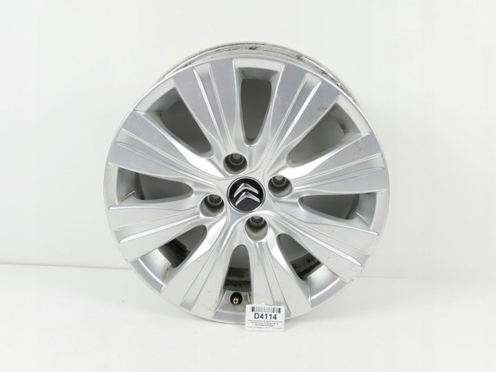 1x Alufelge 16 Zoll 6.0" 4x108 23ET 9681810880 9675562577 Citroën Picasso I C3 FEL1701471570fb