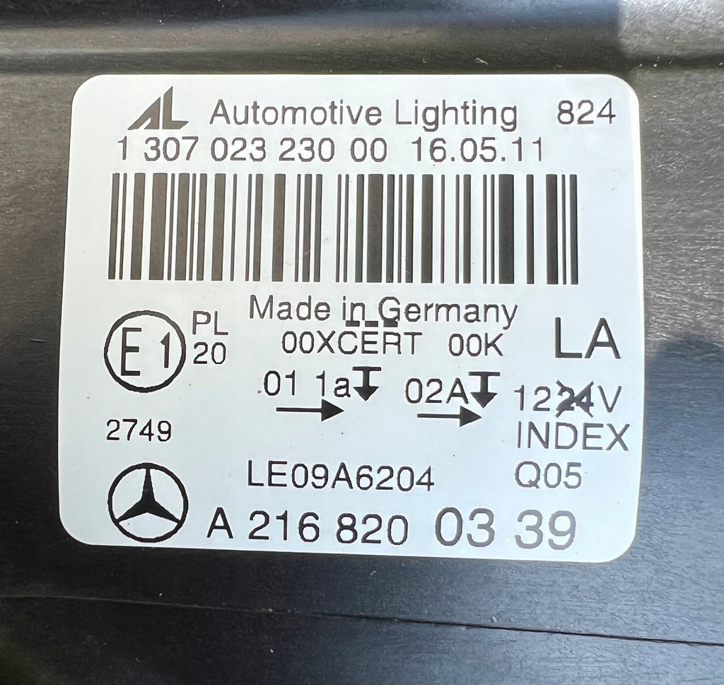 Frontscheinwerfer Mercedes-Benz A2168200339 A2219008001 LED Links Headlight