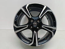 Load image into Gallery viewer, 1x Alufelge 17 Zoll 7.0" 4x108 38ET Glanz Schwarz 39182183 Opel Corsa F FEL9033540599od