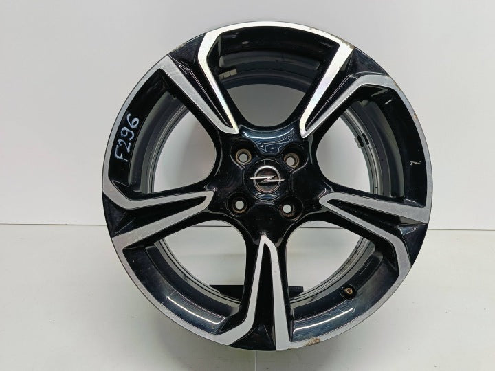 1x Alufelge 17 Zoll 7.0" 4x108 38ET Glanz Schwarz 39182183 Opel Corsa F FEL9033540599od