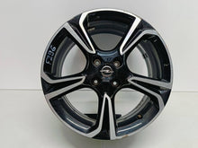 Load image into Gallery viewer, 1x Alufelge 17 Zoll 7.0" 4x108 38ET Glanz Schwarz 39182183 Opel Corsa F FEL9033540599od
