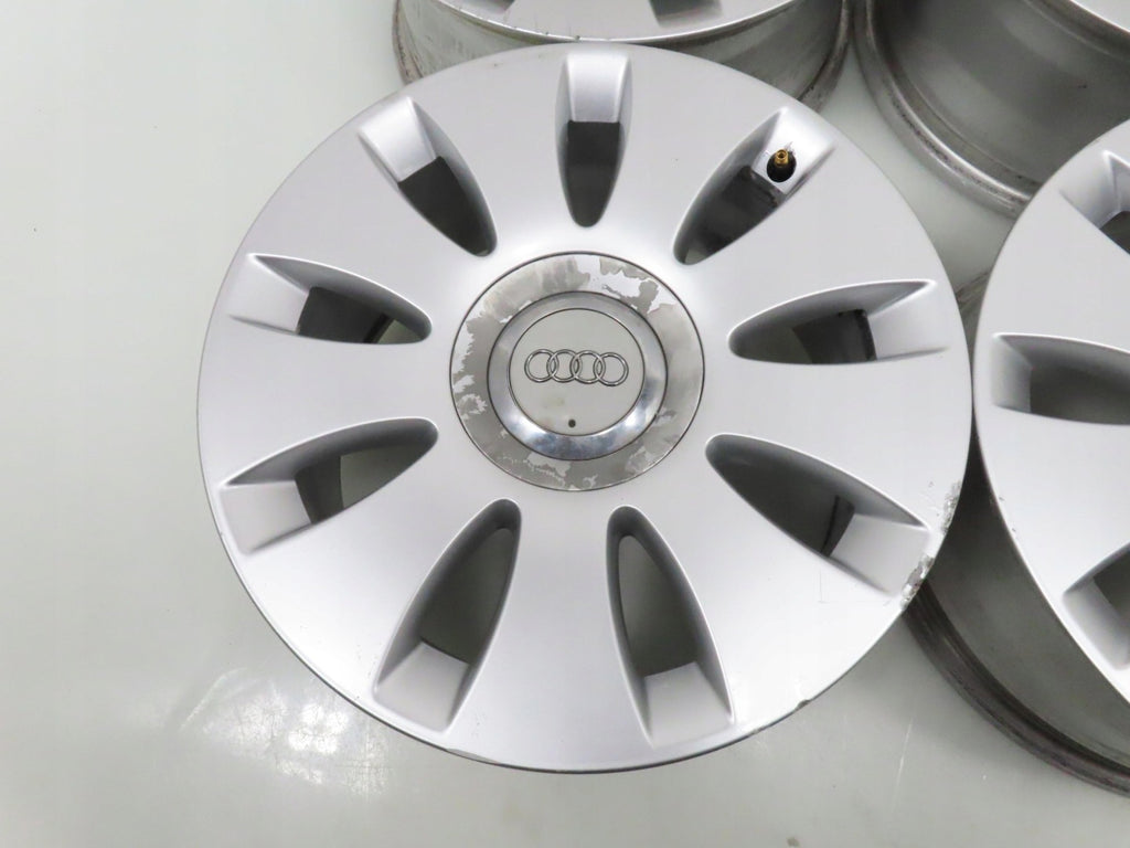4x Alufelge 16 Zoll 7.0" 5x112 35ET Glanz Silber 4F0601025N Audi A6 A4 Rim Wheel FEL1230362651ww