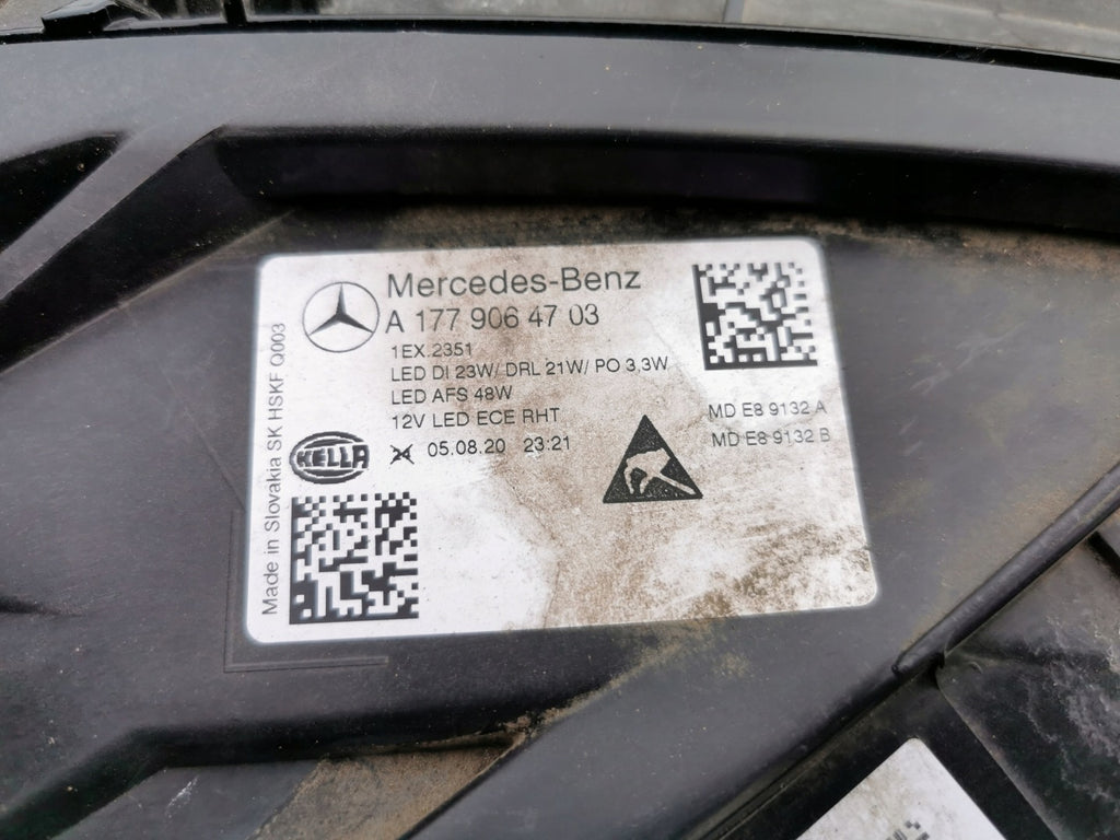 Frontscheinwerfer Mercedes-Benz A1779064703 LED Links Scheinwerfer Headlight SCH5415771799cg