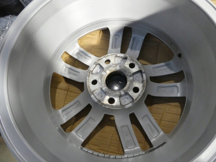 4x Alufelge 16 Zoll 6.5" 5x112 33ET Glanz Silber 5N0601025 VW Tiguan Rim Wheel FEL8595632623nn