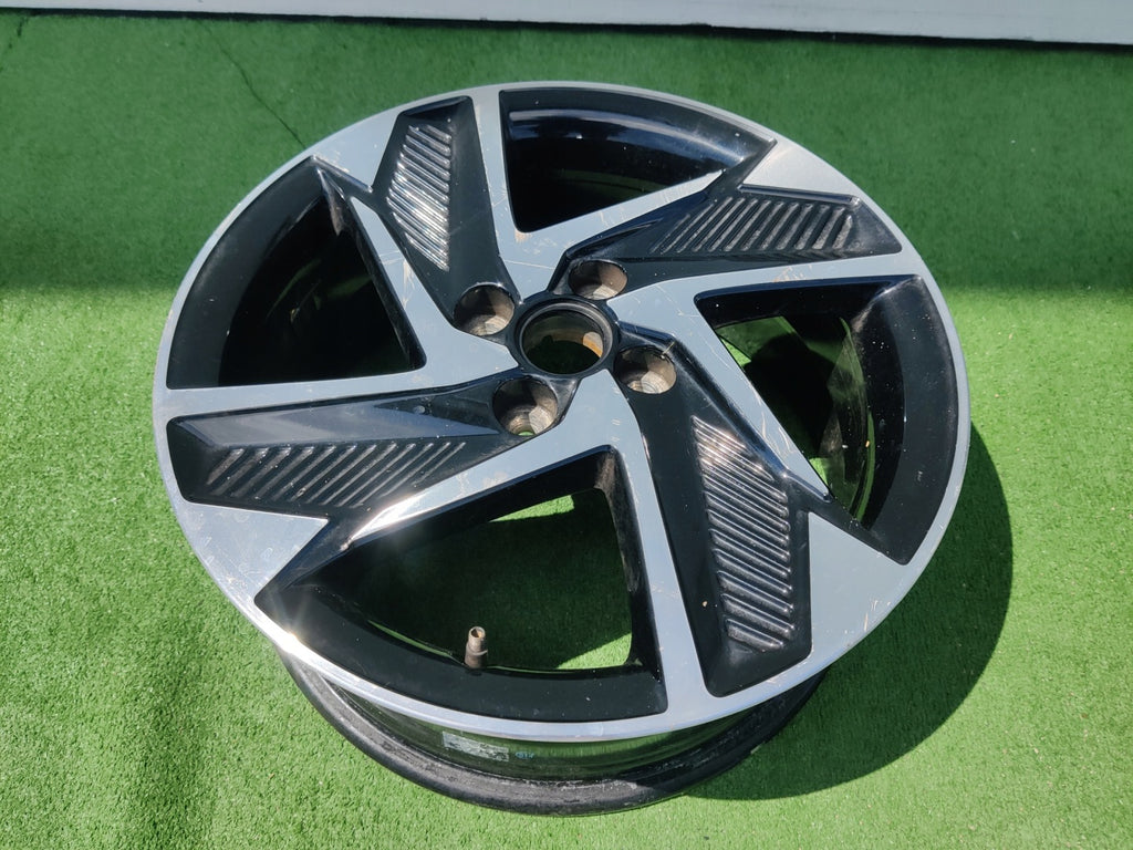 1x Alufelge 16 Zoll 6.5" 4x100 48ET Glanz Schwarz 52910K7200 Hyundai I10 III I20 FEL1586674058fi