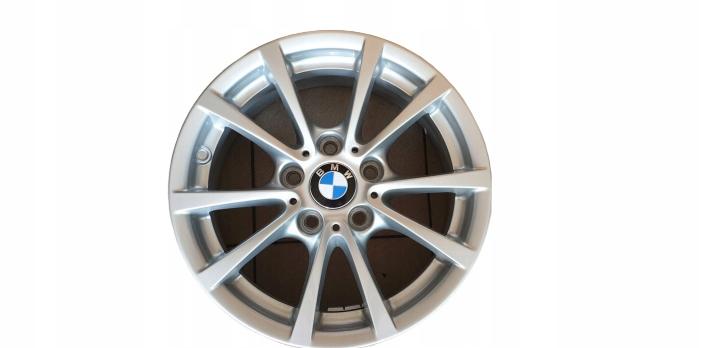 1x Alufelge 16 Zoll 7.0" 5x120 31ET Glanz Silber 6796236 BMW F30 Rim Wheel FEL8693917890ig
