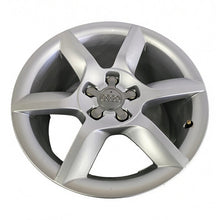 Load image into Gallery viewer, 1x Alufelge 17 Zoll 8.0&quot; 5x112 26ET Glanz Silber 8T0601025 Audi A5 Rim Wheel