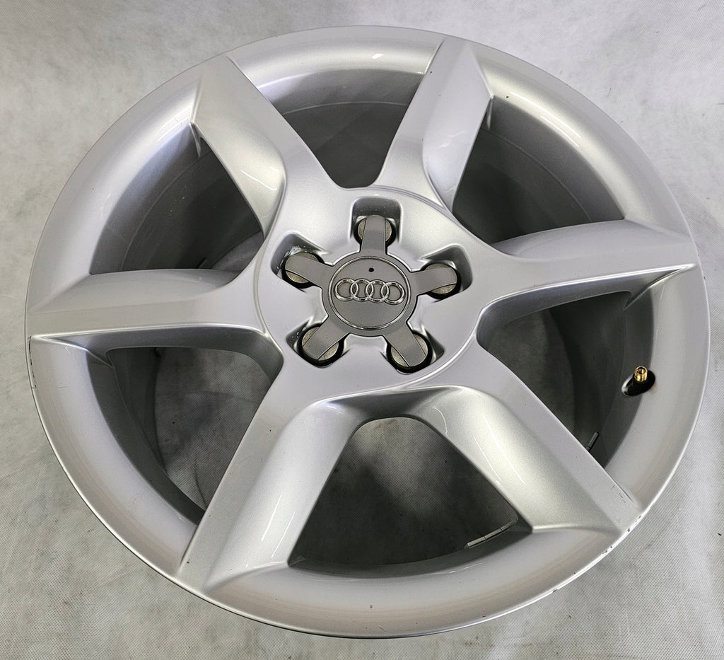 1x Alufelge 17 Zoll 8.0" 5x112 26ET Glanz Silber 8T0601025 Audi A5 Rim Wheel