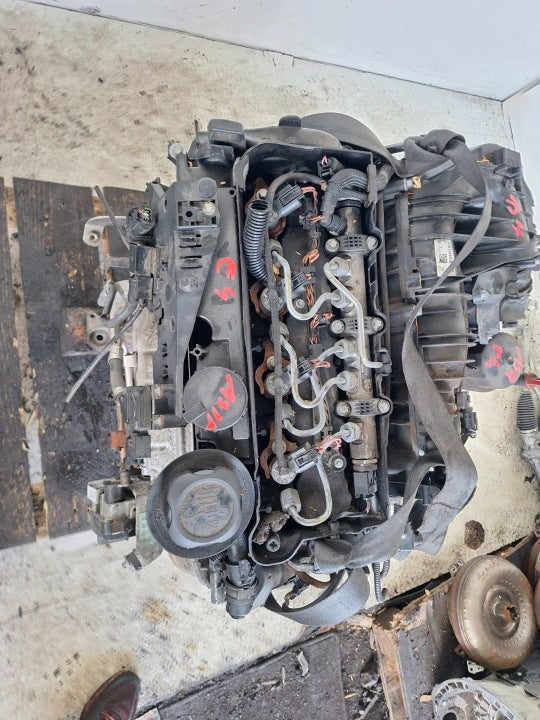 Motor BMW E87 N47D20C 2.0 140PS 105kW 200TKm 2009 Diesel Engine Komplett MOT4021990990nt