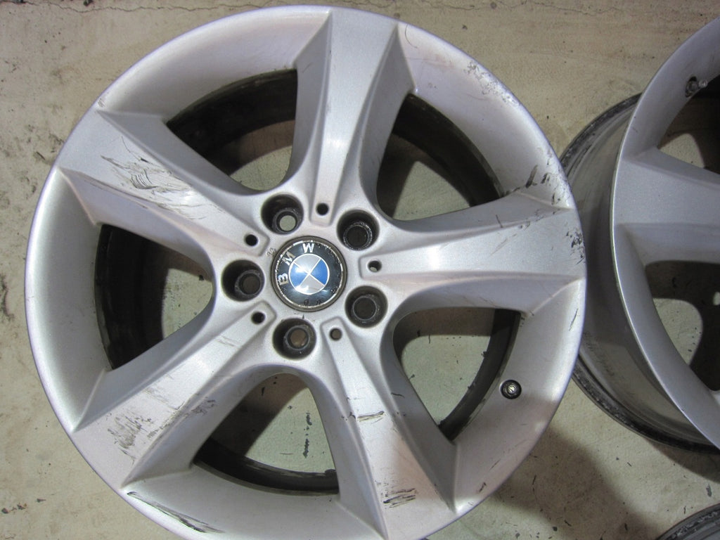 4x Alufelge 18 Zoll 8.5" 5x120 46ET Glanz Silber 6772243 BMW X5 E70 Rim Wheel