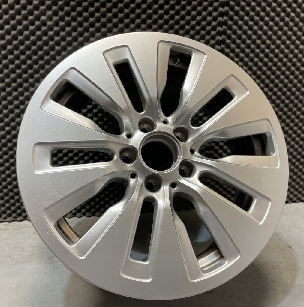 1x Alufelge 17 Zoll 6.5" 5x112 34,5ET Glanz Silber A2064010100 Mercedes-Benz