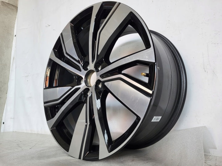 1x Alufelge 20 Zoll 9.0" 5x108 58ET Glanz Schwarz 32134538 Volvo Xc40 Rim Wheel FEL5420917118wj