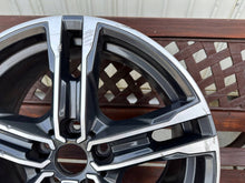 Load image into Gallery viewer, 1x Alufelge 18 Zoll 8.0" 5x112 57ET Glanz Graphit 8092352 BMW F44 1 F40 Mg FEL9716623834vd