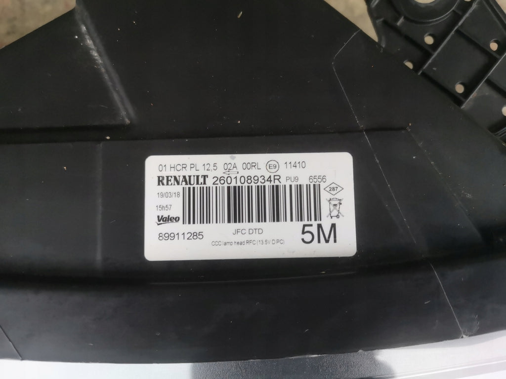 Frontscheinwerfer Renault Espace 260108934R Full LED Rechts Headlight SCH2884819957go