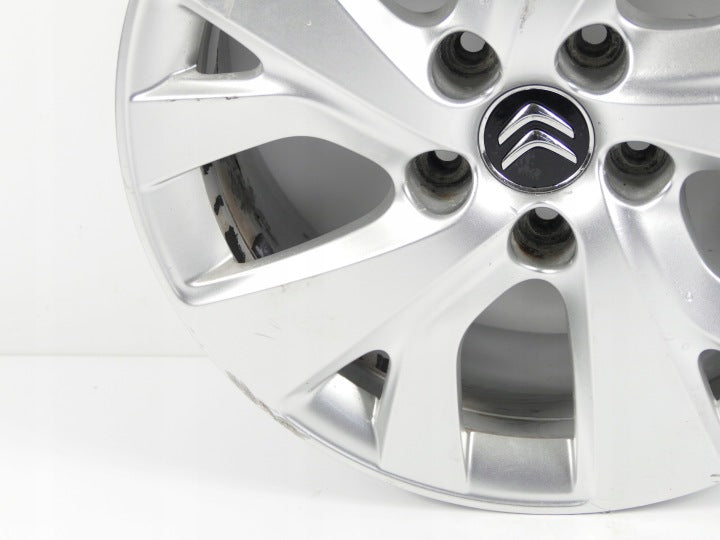 1x Alufelge 16 Zoll 6.5" 5x108 47ET Silber 9677089777 Citroën C4 Picasso Ii FEL2732737970gx