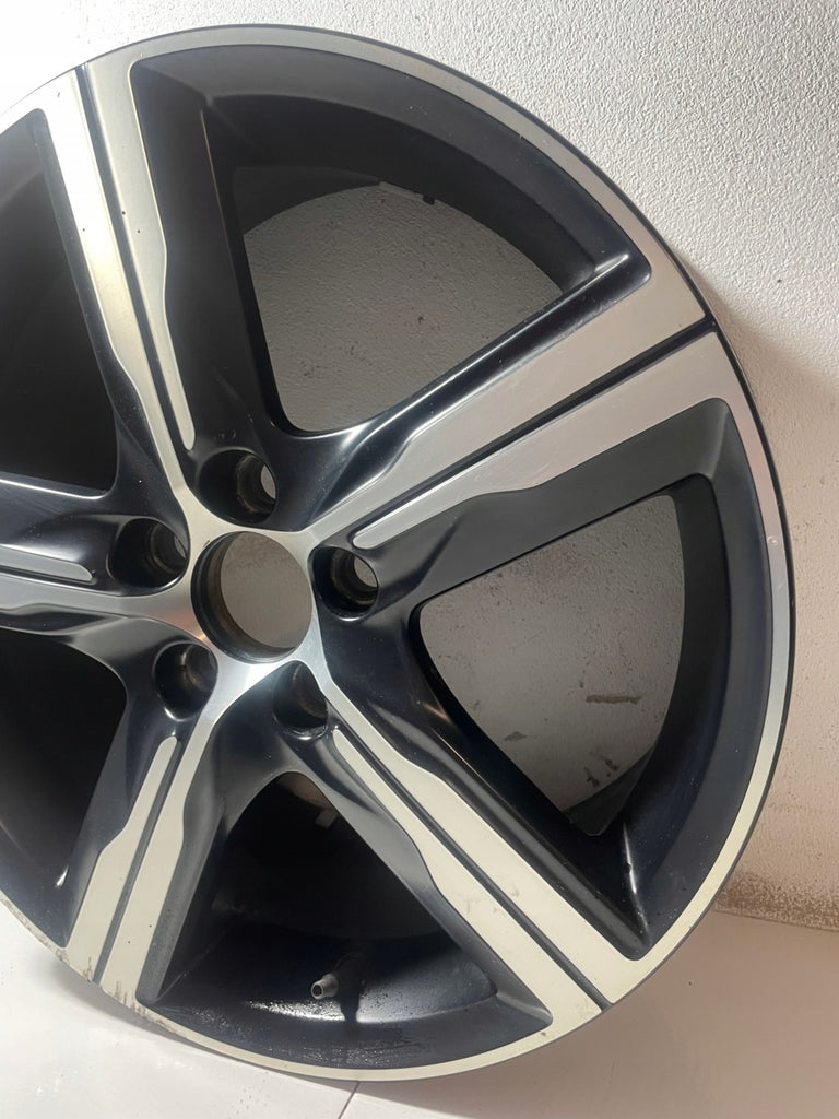 1x Alufelge 17 Zoll 7.0" 5x108 50ET Matt Schwarz 31423871 Volvo V40 Rim Wheel FEL6567105379kg