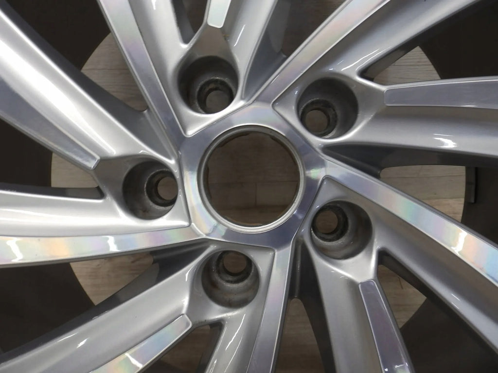 1x Alufelge 18 Zoll 7.5" 5x112 48ET Glanz Schwarz 5E3601025AG Mg Octavia 5e3 Iv FEL1830483292tu