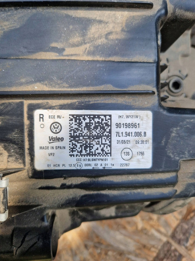 Frontscheinwerfer VW Transporter 90198961 7L1941006B Rechts Headlight