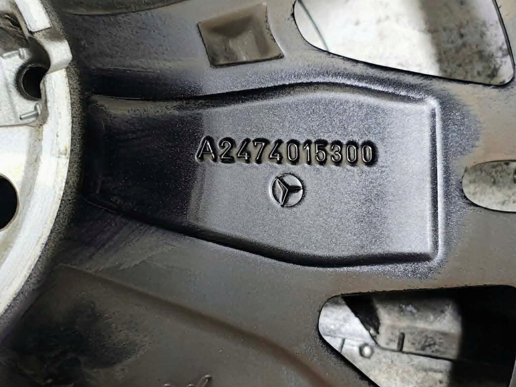 1x Alufelge 20 Zoll 8.0" 5x112 48ET A2474015300 Mercedes-Benz Glb Eqa Rim Wheel FEL3018222228ke