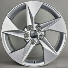 Laden Sie das Bild in den Galerie-Viewer, 1x Alufelge 17 Zoll 8.0" 5x112 46ET Glanz Silber 8Y0601025 Audi A3 Rim Wheel FEL7399618970ri