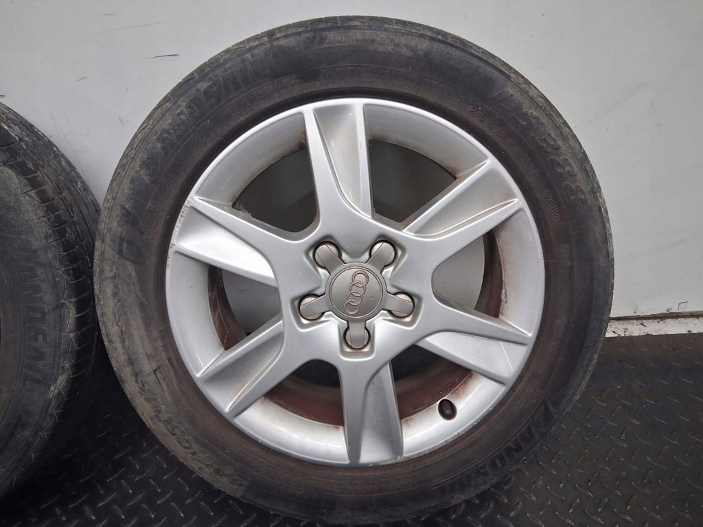 4x Alufelge 16 Zoll 6.5" 5x112 50ET Glanz Silber 8P0601025AN Audi Rim Wheel FEL6274561156jt