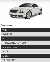 Laden Sie das Bild in den Galerie-Viewer, Motor Audi A3 Tt ARY 1.8 180PS 132kW 166TKm 1996 Benzin Engine Komplett MOT4013856780id