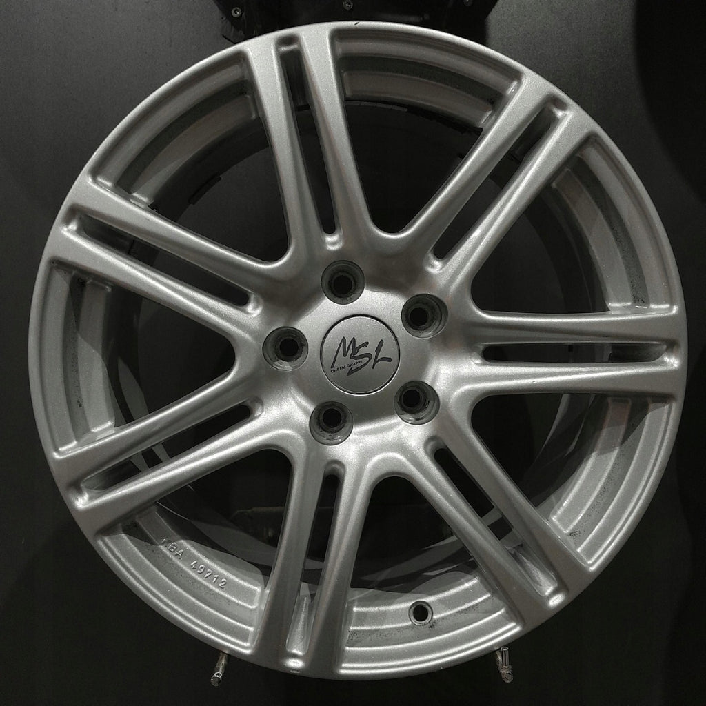 4x Alufelge 17 Zoll 7.5" 5x112 45ET Glanz Silber Mercedes-Benz Coupe Rim Wheel FEL6192973434xn