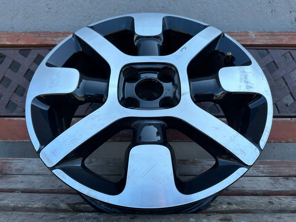 1x Alufelge 17 Zoll 6.5" 4x108 19ET Glanz Schwarz 9800494077 Citroën Cactus FEL5169552807yc