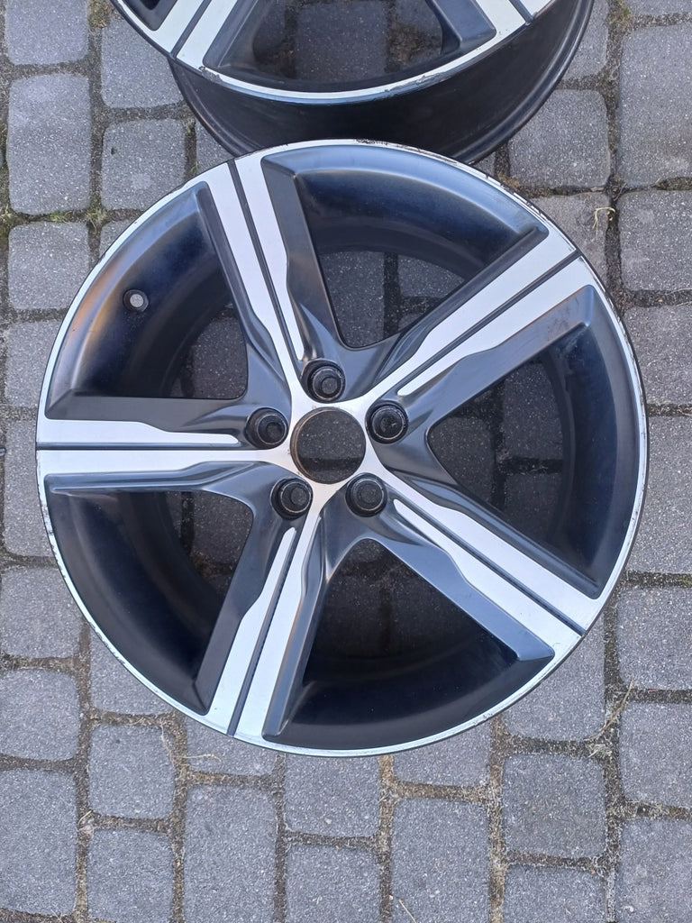 1x Alufelge 18 Zoll 8.0" 5x108 55ET Glanz Schwarz 31445218 Volvo V70 V60 Xc60 FEL9515161100ci