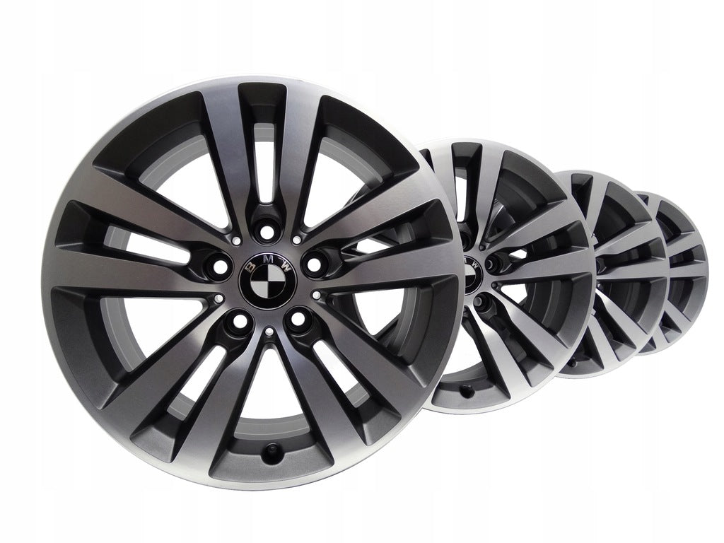 4x Alufelge 17 Zoll 7.5" 5x120 43ET Matt Graphit 6866303 BMW F22 F21 F23 F20 FEL5138131379fd