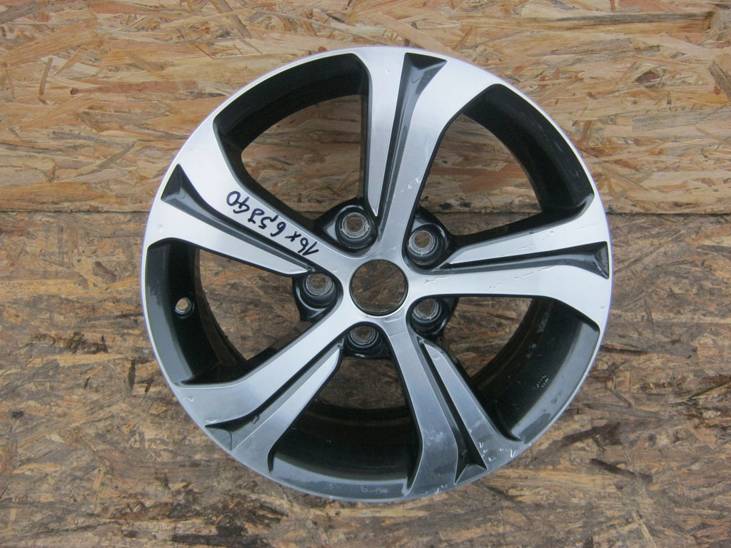 1x Alufelge 16 Zoll 6.5" 5x114.3 Nissan 1 Rim Wheel