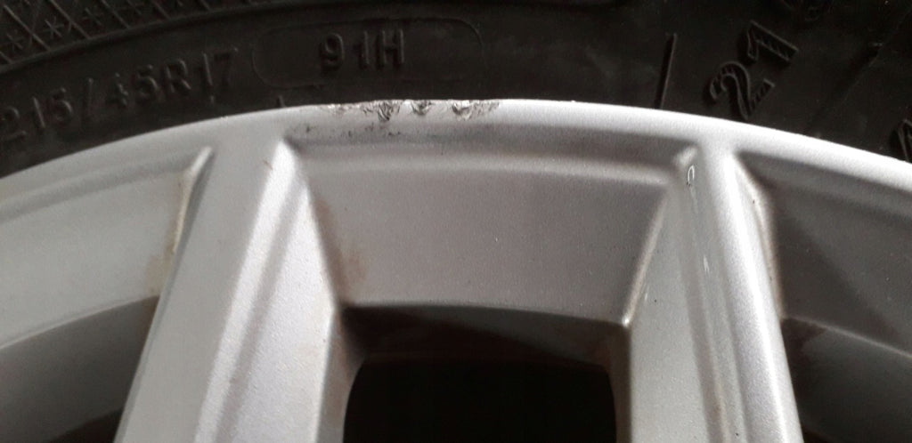 1x Alufelge 17 Zoll 7.0" 5x112 51ET Matt Silber 6F0601025C Seat Ibiza V