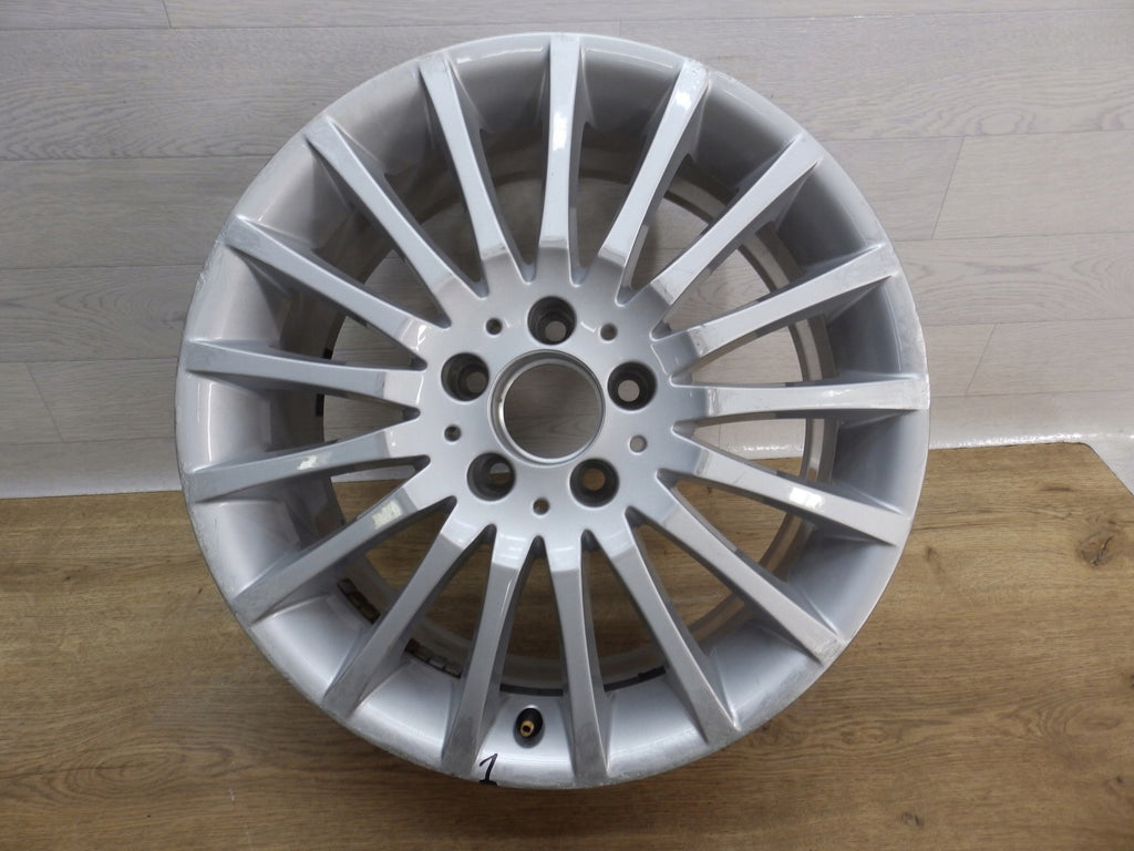 1x Alufelge 17 Zoll 7.5" 5x112 47ET Glanz Silber A2044011202 Mercedes-Benz